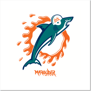 Miami Sharks Football Posters and Art